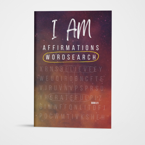 "I AM" Affirmations Word Search Book